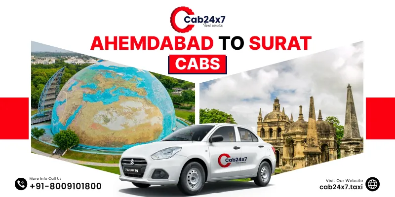 Ahmedabad to Surat Cabs