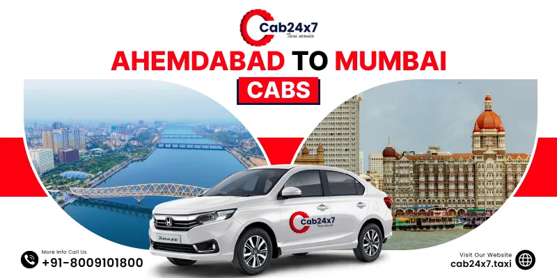 Ahmedabad to Mumbai Cabs